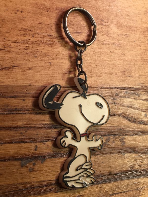 Peanuts Snoopy AVIVA Keychain スヌーピー ビンテージ キーホルダー