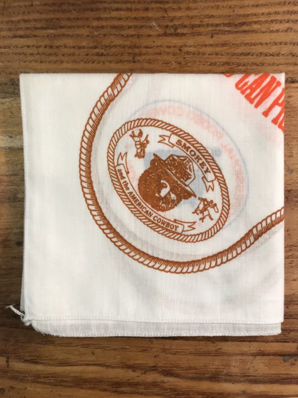 Wrangler Smokey Bear & Cowboy Bandana スモーキーベア ビンテージ