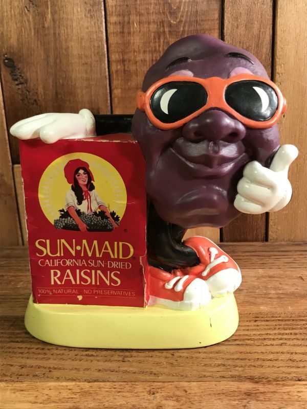 Applause California Raisins Coin Bank カリフォルニアレーズンズ