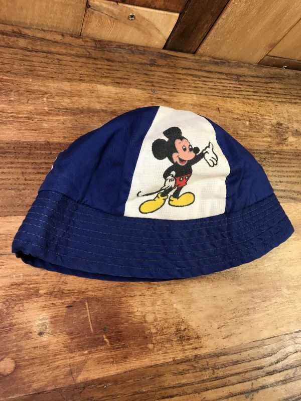 Disney Character Cotton Kids Hat ディズニー ビンテージ キッズハット ミッキーマウス 60 70年代 Stimpy Vintage Collectible Toys スティンピー ビンテージ コレクタブル トイズ