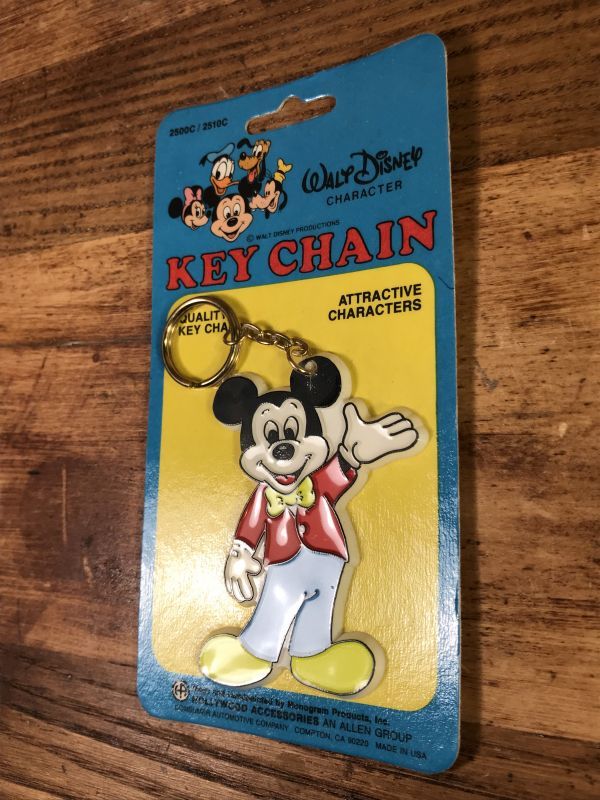 Disney Character “Mickey Mouse” Keychain ミッキーマウス ビンテージ
