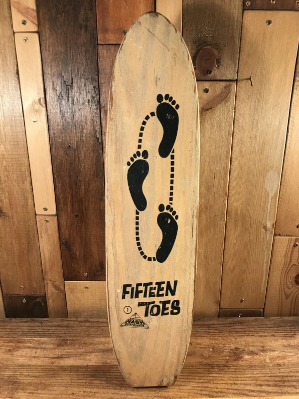Nash Fifteen Toes Wooden Skateboard フィフティーントーズ