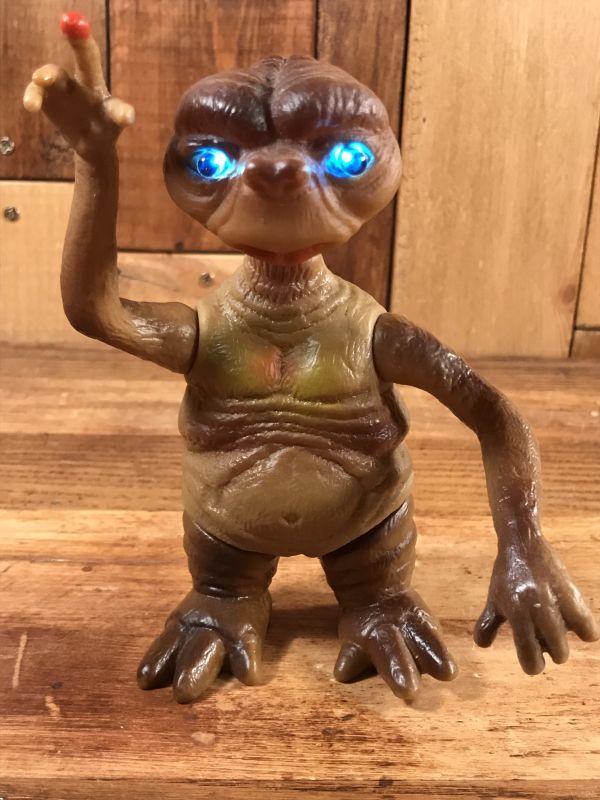 E.T. “Lighting Eyes” Vinyl Action Figure イーティー ビンテージ