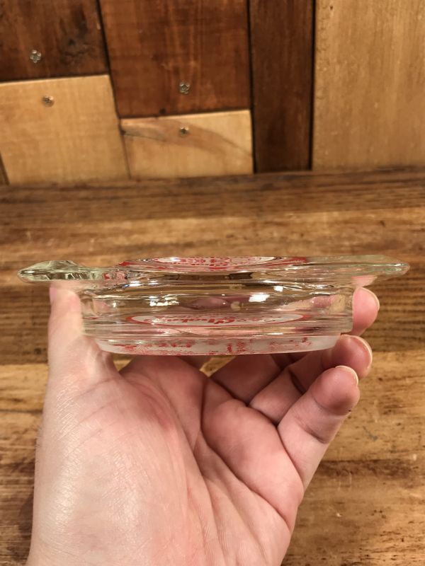 Shakey's Pizza Parlor Glass Ashtray シェイキーズピザ ビンテージ