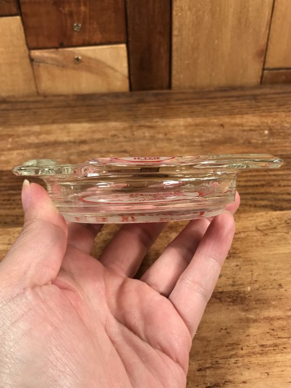 Shakey's Pizza Parlor Glass Ashtray シェイキーズピザ ビンテージ