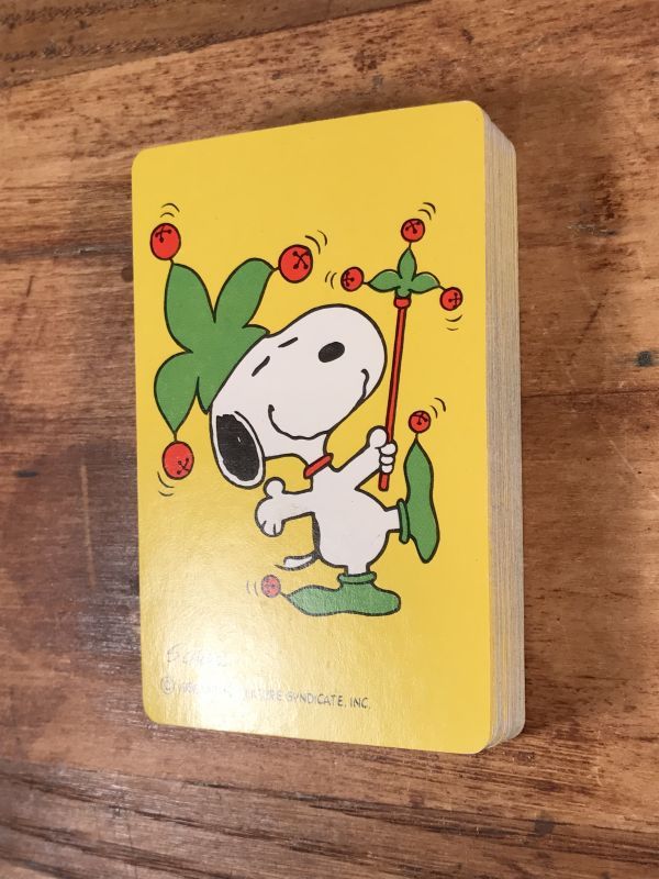 Peanuts Snoopy Joker Playing Cards スヌーピー ビンテージ トランプ ピーナッツギャング 80年代 Stimpy Vintage Collectible Toys スティンピー ビンテージ コレクタブル トイズ