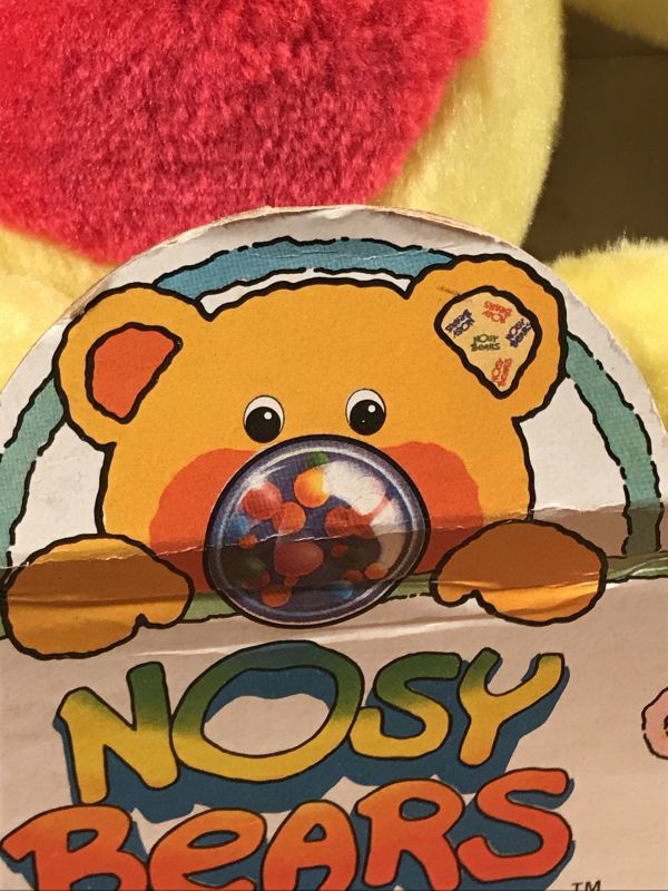 Playskool Nosy Bears “Hot Rod Nosy Bear” Plush Doll ノージーベア