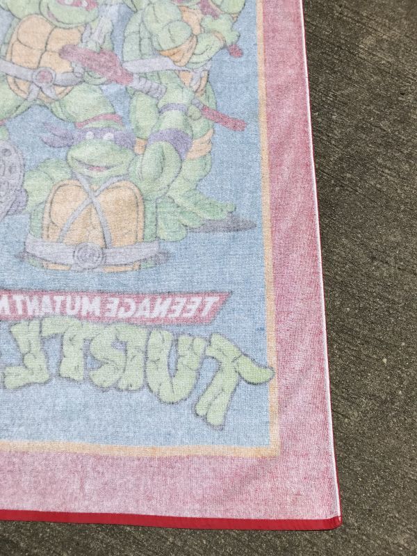 Teenage Mutant Ninja Turtles Beach Towel タートルズ ビンテージ 