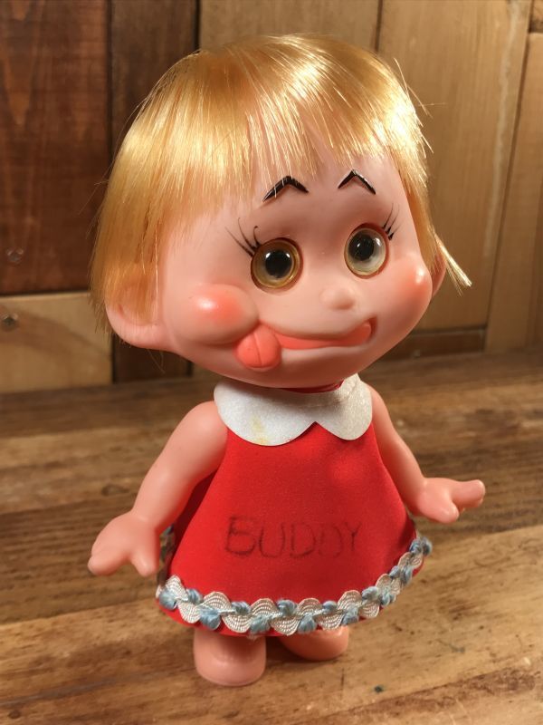 Buddy” Giggle Eyes Girl Doll 女の子 ビンテージ ドール 60年代 