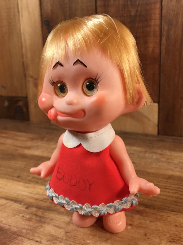 Buddy” Giggle Eyes Girl Doll 女の子 ビンテージ ドール 60年代 