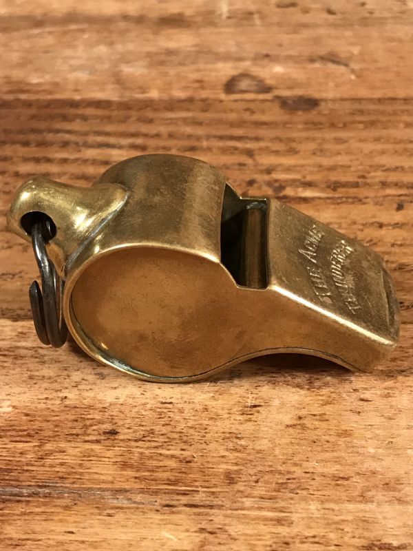 The Acme Thunderer Brass Whistle 真鍮 ビンテージ ホイッスル 呼び笛 