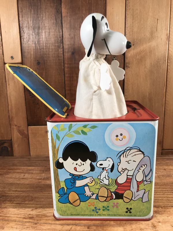 Mattel Peanuts Snoopy In The Music Box スヌーピー ビンテージ 