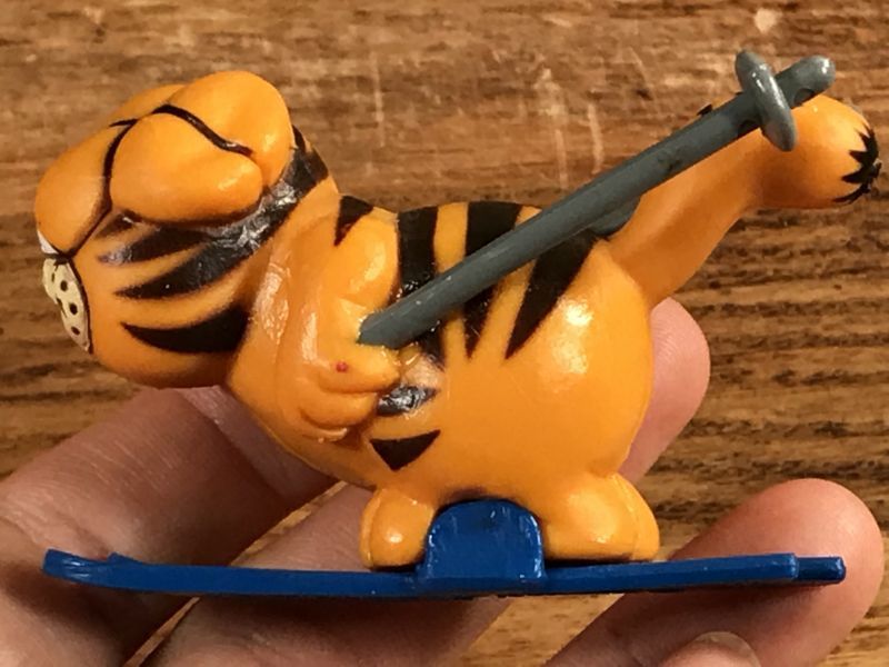 Garfield “Ski” PVC Figure ガーフィールド ビンテージ PVCフィギュア スキー 80年代 - STIMPY(Vintage  Collectible Toys）スティンピー(ビンテージ コレクタブル トイズ）
