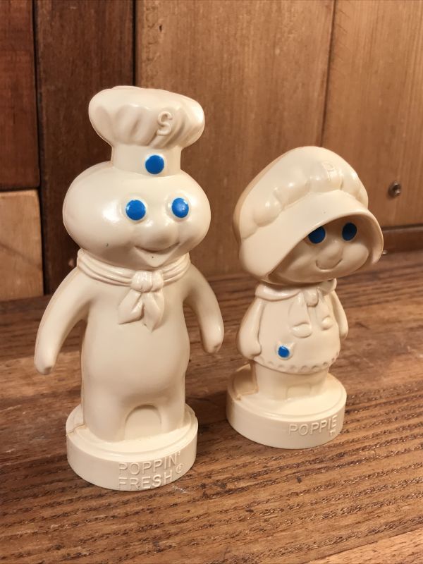 Pillsbury Doughboy “Poppin Fresh & Poppie” Salt & Pepper ドゥー 
