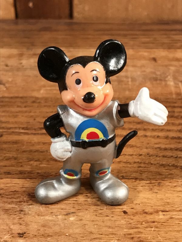 Disney Captain EO “Mickey Mouse” PVC Figure キャプテンEO ビンテージ PVCフィギュア ミッキーマウス  80年代 - STIMPY(Vintage Collectible Toys）スティンピー(ビンテージ コレクタブル トイズ）