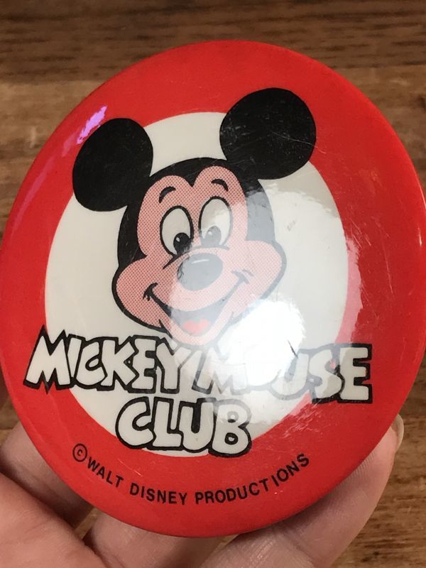 Disney “Mickey Mouse Club” Pinback ミッキーマウスクラブ ビンテージ