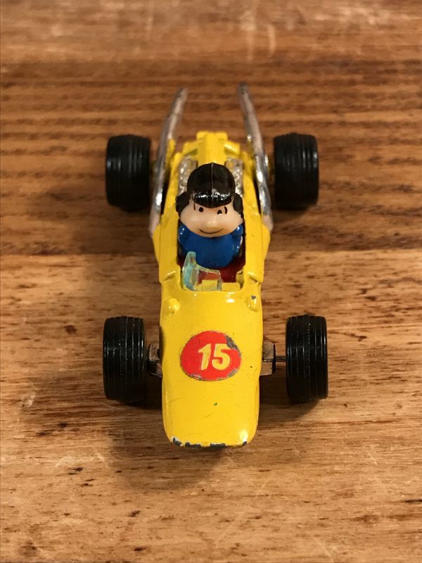 Aviva Snoopy Lucy “Racing Car” Digest Mini Car ルーシー ビンテージ