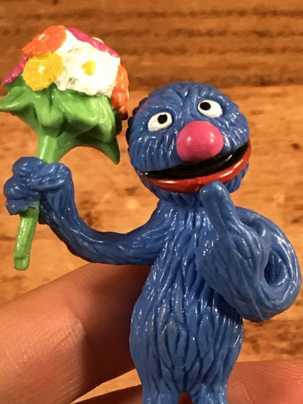 Applause Sesame Street Grover “Flower” PVC Figure グローバー