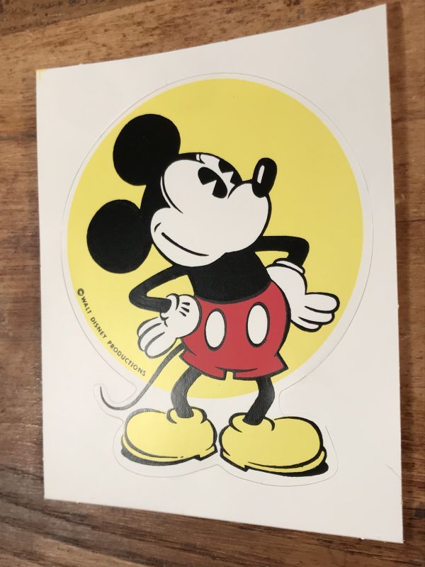 Murray Skoff Enterprises Disney “Mickey Mouse” Sticker ミッキー