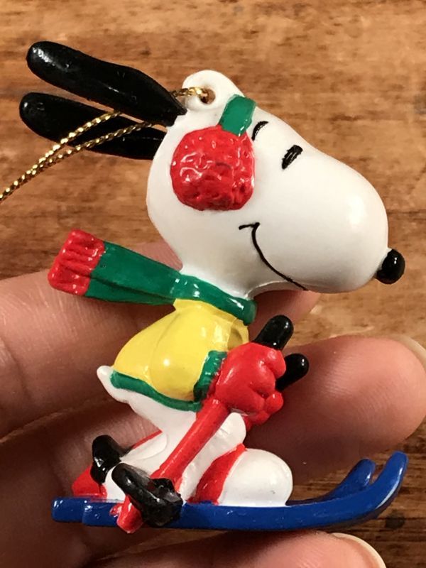 ピーナッツ スヌーピー PVCフィギュア スキー Snoopy Peanuts