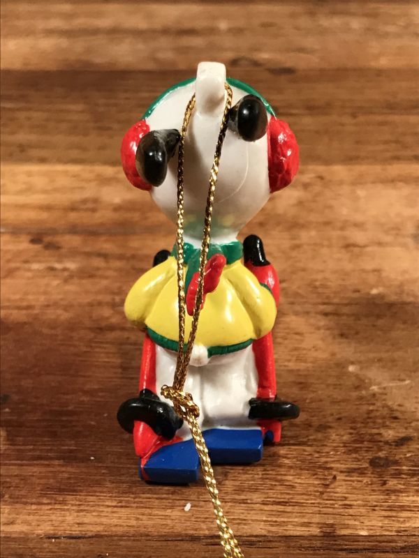 Peanuts Snoopy “Skiing” PVC Figure Ornament スヌーピー