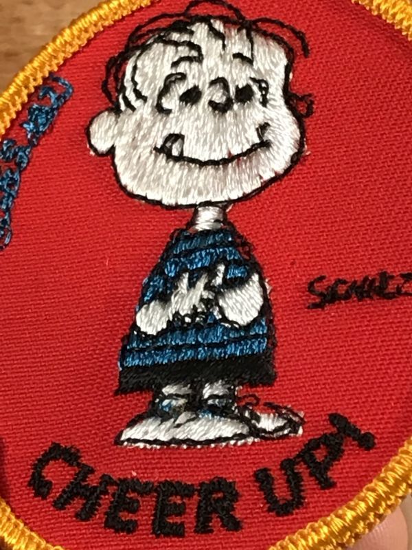 Peanuts Gang Snoopy “Linus” Patch ライナス ビンテージ ワッペン スヌーピー 70年代 - STIMPY( Vintage Collectible Toys）スティンピー(ビンテージ コレクタブル トイズ）