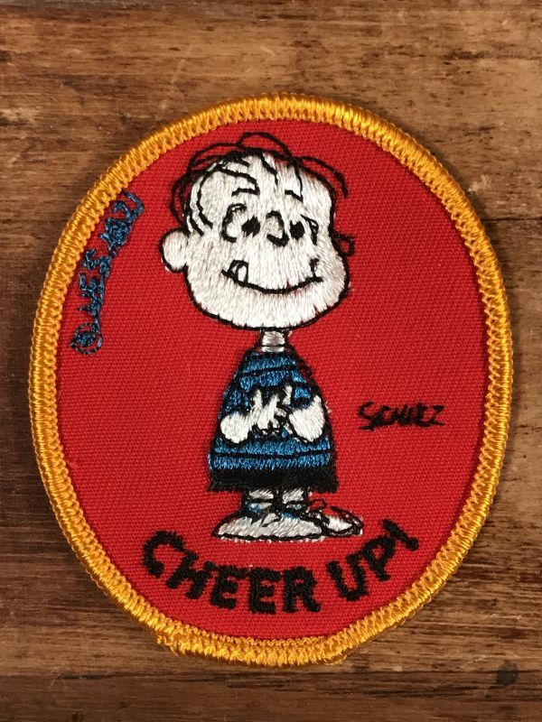 Peanuts Gang Snoopy Linus Patch ライナス ビンテージ ワッペン スヌーピー 70年代 Stimpy Vintage Collectible Toys スティンピー ビンテージ コレクタブル トイズ