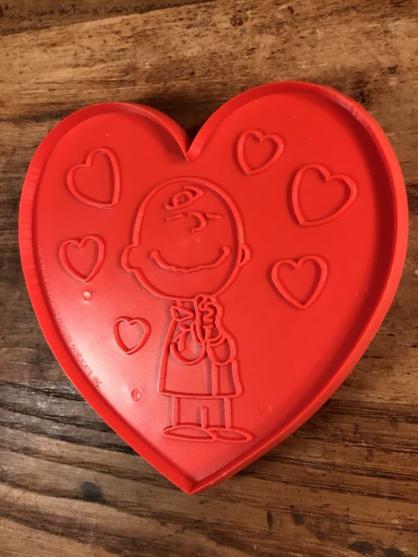 Peanuts Snoopy Heart Charlie Brown Cookie Cutter チャーリーブラウン ビンテージ クッキーカッター スヌーピー 70年代 Stimpy Vintage Collectible Toys スティンピー ビンテージ コレクタブル トイズ