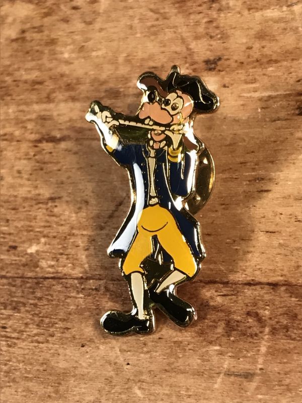 Disney “Goofy Flute” Enamel Pins グーフィー ビンテージ ピンバッジ