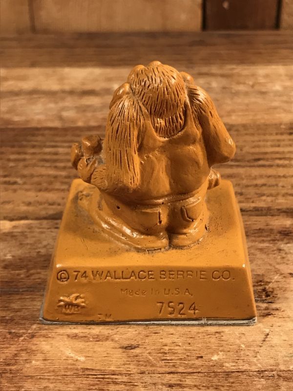 Wallace Berrie “You're An Animal...” Message Doll 動物 ビンテージ