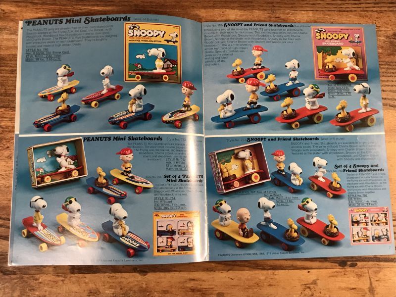 Aviva Toy Company Peanuts Snoopy Catalog アビバ社 ビンテージ カタログ スヌーピー 70年代 -  STIMPY(Vintage Collectible Toys）スティンピー(ビンテージ コレクタブル トイズ）