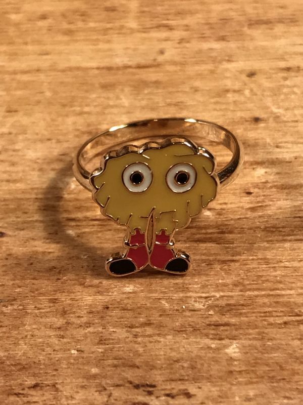 McDonaldland Jewelry “Fry Kid” Enamel Ring　フライキッズ　ビンテージ　リング　マクドナルド　指輪　70年代