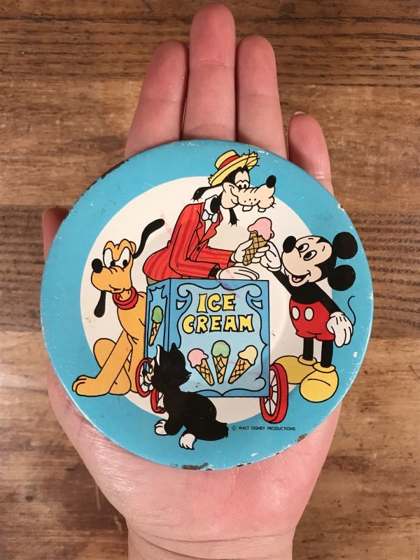 Disney “Ice Cream” Play house Tin Dish ディズニー ビンテージ