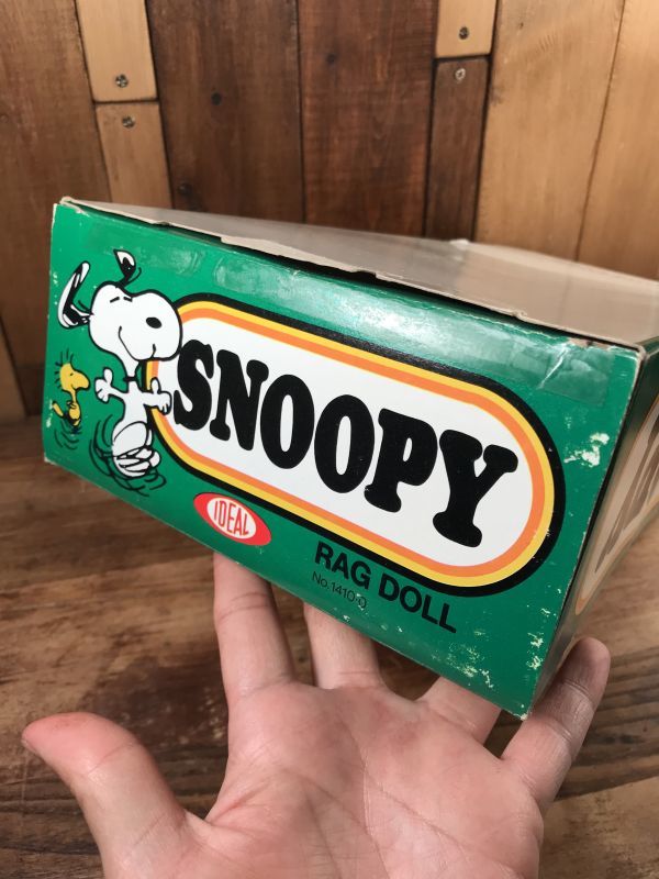 Ideal Peanuts Snoopy Rag Doll スヌーピー ビンテージ ラグドール 箱