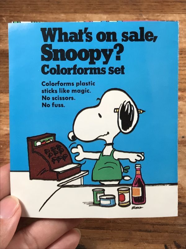 Yankee Doodle Snoopy Colorforms Set