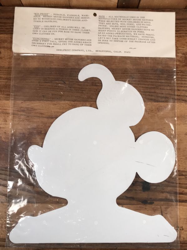 Disney “Mickey Mouse” Clothes Hanger ミッキーマウス ビンテージ