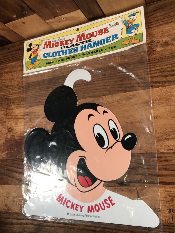 Disney “Mickey Mouse” Clothes Hanger ミッキーマウス ビンテージ