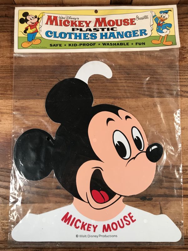 Disney “Mickey Mouse” Clothes Hanger ミッキーマウス ビンテージ