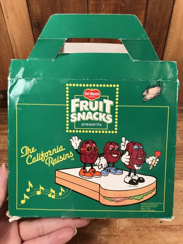 Del Monte The California Raisins “Fruit Snacks” PVC Figure Set