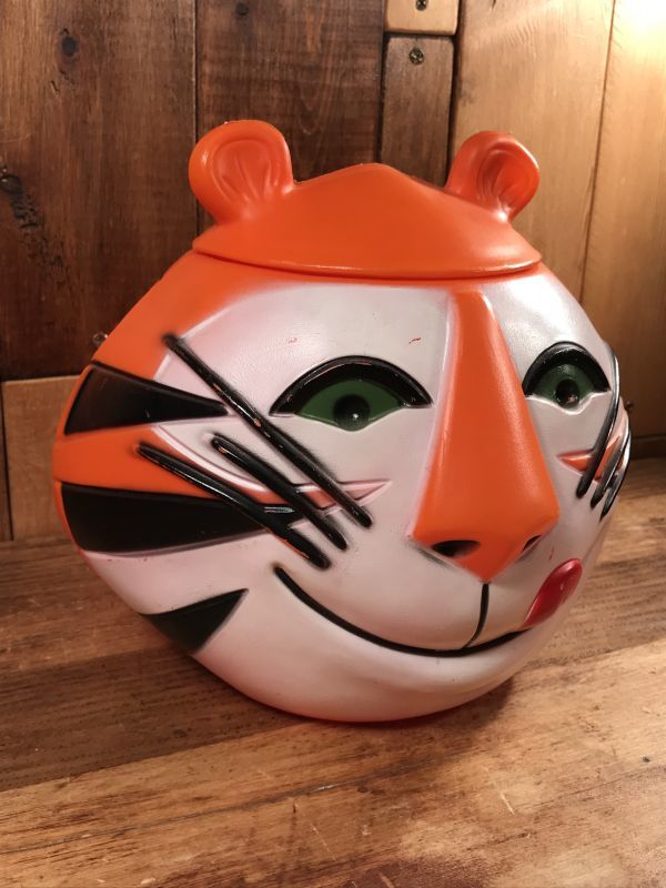 Kellogg “Tony the Tiger” Plastic Cookie Jar トニーザタイガー 