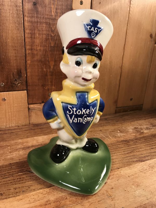 Stokely Van Camp “Easy” Ceramic Figure　ストークリーヴァンキャンプ　ビンテージ　ディスプレイフィギュア　50年代