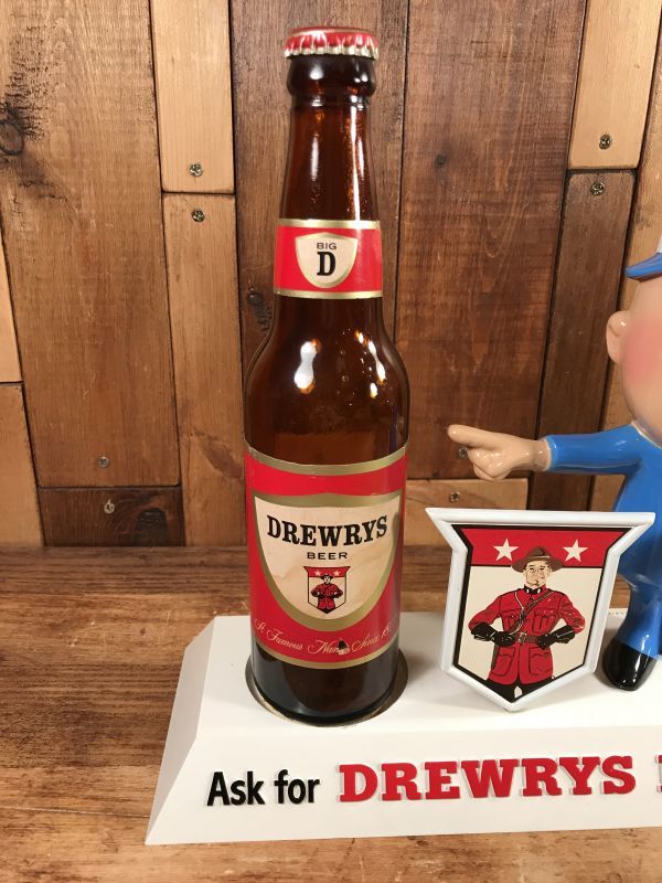 Drewry's Beer “Big D” Display Figure　ビッグディー　ビンテージ　ディスプレイフィギュア　ドリューリーズ　50年代