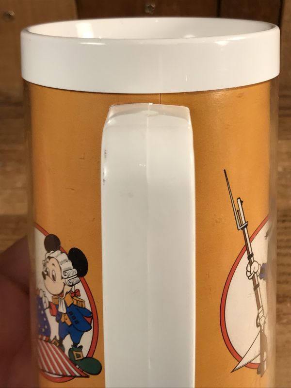 Disneyland America On Parade Thermo Beer Mug ディズニーランド ビンテージ サーモマグ アメリカオンパレード 70年代 Animation Character アニメーション系キャラクター Disney ディズニー 系 Stimpy Vintage Collectible Toys スティンピー ビンテージ