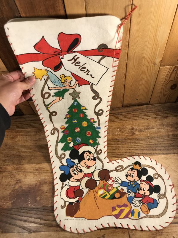 Walt Disney Helen Christmas Stocking ディズニー ビンテージ