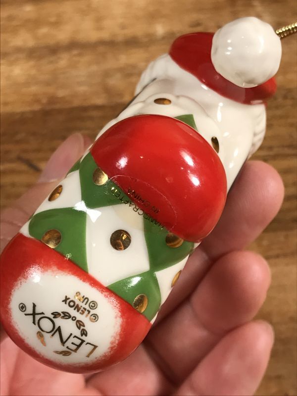Lenox Peanuts Snoopy Christmas Ceramic Ornament スヌーピー