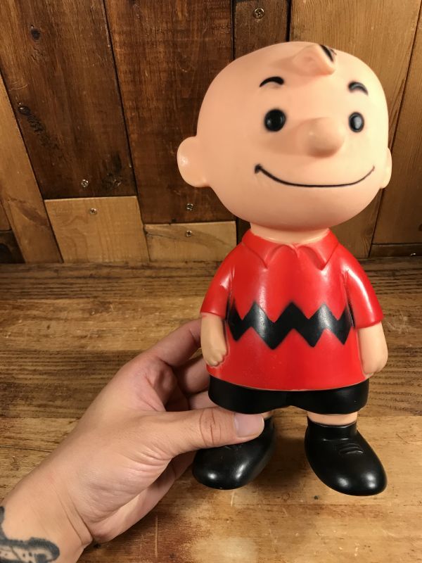 Hungerford Peanuts Snoopy Charlie Brown Vinyl Doll チャーリーブラウン ビンテージ ハンガーフォード スヌーピー 50年代 Animation Character アニメーション系キャラクター Snoopy Peanuts スヌーピー ピーナッツ 系 Stimpy Vintage Collectible Toys