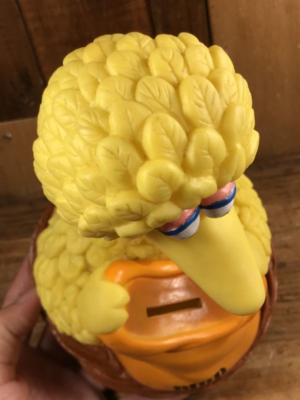 Illco Sesame Street Big Bird Coin Bank ビッグバード ビンテージ コインバンク セサミストリート  90年代｜Animation Character(アニメーション系キャラクター)-Jim Henson Sesame Street(ジムヘンソン  セサミストリート)系｜STIMPY(Vintage Collectible Toys ...