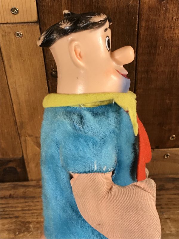 The Flintstones Fred Rubber Face Doll　フレッド　ビンテージ　ラバーフェイスドール　フリントストーン　60年代