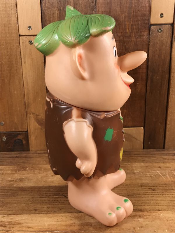 The Flintstones Barney Rubber Figure　バーニー　ビンテージ　ラバードール　フリントストーン　60年代