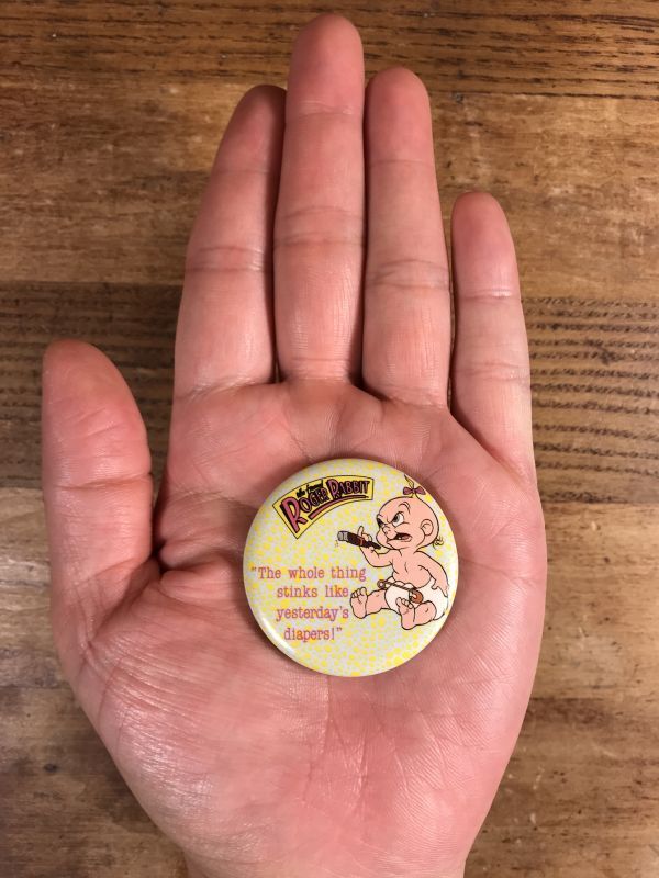 Roger Rabbit Baby Herman Pinback ロジャーラビット ビンテージ 缶